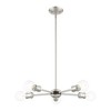Livex Lighting Lansdale 5 - Light Chandelier in  Brushed Nickel - 3 of 4