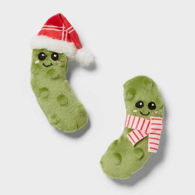 Pickle Cat Plush Toy Set - 2pk - Wondershop™ : Target