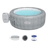 Bestway SaluSpa Honolulu AirJet Inflatable Hot Tub & 2 SaluSpa Underwater Non Slip Pool/Spa Seat w/Adjustable Legs & Padded Headrest Pillows - 2 of 4