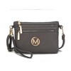 MKF Collection Roonie Milan M Signature Crossbody Wristlet Bag by Mia K - 2 of 4