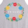 Men's Friends Wreath Graphic Tank Top - Athletic Heather - 2 X-Large - 2 of 3