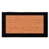 Evideco French Home Goods Sheltered Front Door Mat Coir Coco Fibers Rug 24x13 - 4 of 4