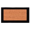 Evideco French Home Goods Sheltered Front Door Mat Coir Coco Fibers Rug 24x13 - image 4 of 4