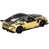 Nissan Z VeilSide FFZ400 Gold Chrome with Black Top Limited Edition 1/64 Diecast Model Car by Mini GT - 4 of 4