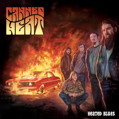 Canned Heat - Heated Blues (red & Yellow Splatter) (Vinyl) - image 1 of 1