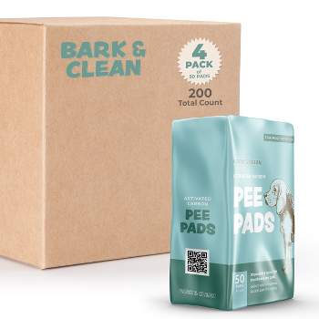 Bark & Clean Dog and Puppy Pee Pads, Leak-Proof Design, Quick-Dry, Heavy Duty Absorbency, 36" x 36" XXL, Bulk 200 Count