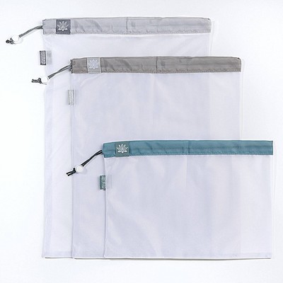 Lotus Reusable Earthtone Produce Bags - 3ct