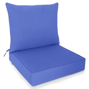 EAGLE PEAK Outdoor Deep Seat Patio Seat Cushion Set - 1 of 4