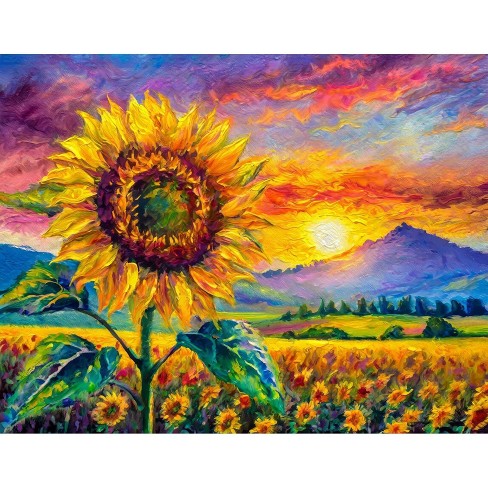 Springbok Sunflower Sunset Jigsaw Puzzle - 1000pc - image 1 of 4