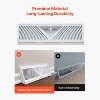 VEVOR 15-Inch Floor Registers, 10-Pack Baseboard Registers,HVAC Heavy-Duty Walkable Iron Floor Vents, Rustproof Anti-Peeling Air Vents Deflector,White - 4 of 4