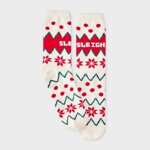 Women's Cozy Crew Socks - Wondershop™ - 1 of 3