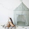 3 Sprouts Kids Recycled Fabric Play Tent - Green - 3 of 4
