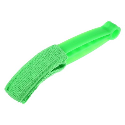 Unique Bargains Car Indoor Air-condition Clean Brush Plastic 8.46" Green 1 Pc