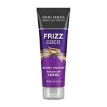 John Frieda Frizz Ease Secret Weapon Touch-Up Crème, Anti Frizz Styling, Calm Frizzy Hair Avocado Oil - 4oz