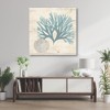 Courtside Market Blue Seaweed II Gallery-Wrapped Canvas - 2 of 4