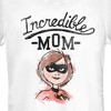 Juniors Womens The Incredibles 2 Incredible Mom Water Color  T-Shirt -  - - 2 of 4
