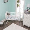 Everyday Kids 2-Pack Baby Boy Cradle Sheets – 100% Cotton Jersey Knit, Soft and Breathable – Cars & Buses Print and Blue Chevron Design - 4 of 4