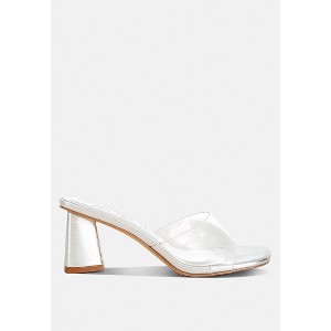 Clear Flirt Clear Strap Slip On Sandals - 1 of 4