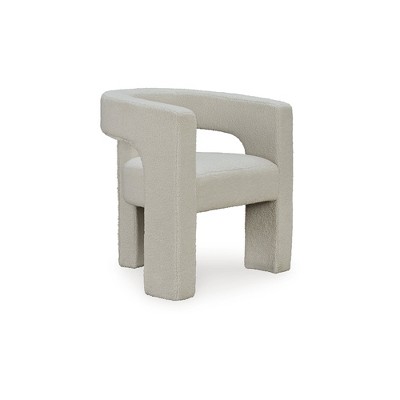 Signature Design by Ashley Landick Modern Boucle Barrel Accent Chair