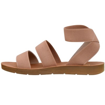 CUSHIONAIRE Women's Indego Stretch Sandal