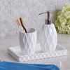 Roselli Trading Wave 3 Piece Bath Accessory Set - 3 of 3