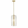 Alverton 1-Light Pendant - Industrial Style, Dimmable, Damp Rated, 100W, 8"x18" - 4 of 4
