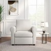 Whisen Convertible Pull Out Sofa Bed & Sleeper Chair, Adjustable Backrest with Thicked Cushions - 2 of 4