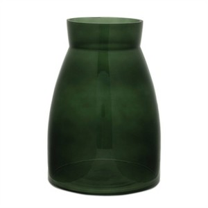 Green Glass Vase (Set of 2) - 1 of 1