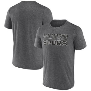 NBA San Antonio Spurs Men's Short Sleeve Drop Pass Performance T-Shirt - 1 of 3
