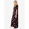 Dreams & Co. Women's Plus Size Long T-Shirt Lounger - 4 of 4
