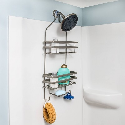 Plastic Hanging Shower Caddy Basket,Connecting Organizer Storage  Basket,with Hook