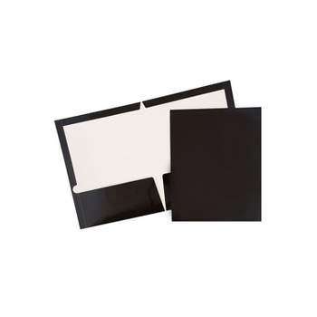 Black Presentation Folders for 11x14 (25 Pack)