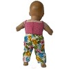 Doll Clothes Superstore Halter Top and Flower Pants Fits 15-16 Inch Baby Dolls - 4 of 4