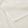 Vynxaria Ivory 6 Piece Antimicrobial Cotton Tencel Towel Set - 4 of 4