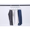 REGALWOVEN Non-Slip Stainless Steel PVC Space Saving Clothes Hangers 2 Pcs - 4 of 4