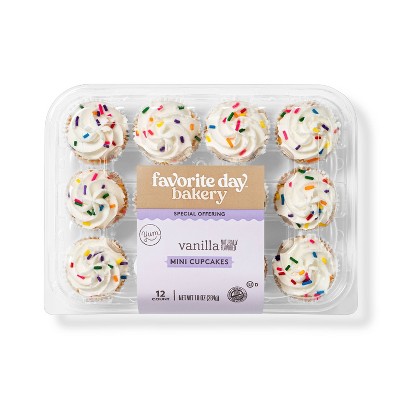 Pride Mini Cupcakes - 10oz/12ct - Favorite Day™