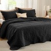 | 2-3 Pcs Pre-Washed Bedspread Bedding Sets Ultra Soft Coverlet Quilted Bedding for All Seasons - 2 of 4
