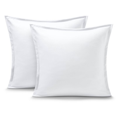 2 Pack Microfiber Pillow Sham Covers Set by Bare Home, Pillows Not Included