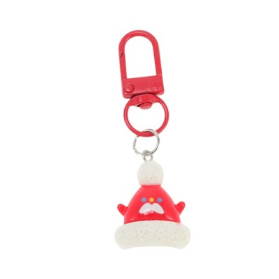Unique Bargains Christmas Keychain Lobster Clasp Alloy Resin 2.56"x0.94" 1 Pc