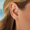 Pure Collection by Ross-Simons 0.20 ct. t.w. Diamond 2-Row Single Ear Cuff in 14kt Yellow Gold - 4 of 4
