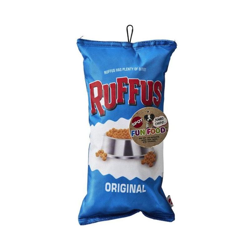 Spot Fun Food Ruffus Chips Plush Dog Toy, 1 of 4
