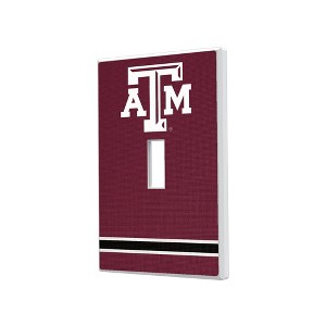 NCAA SEC Universities Stripe Hidden-Screw Light Switch Plate for Single Toggle - 1 of 4