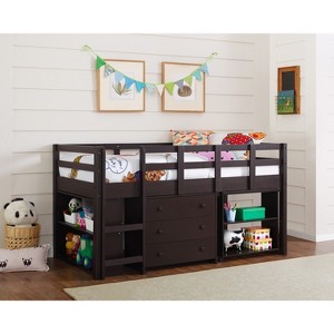 Home Imports Emporium Loft Bed with Desk and Drawers - 1 of 4