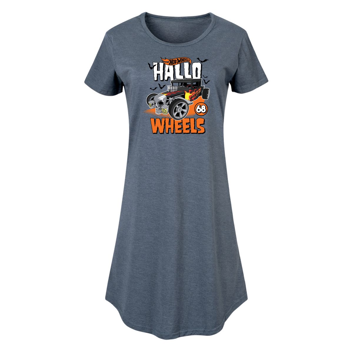 Women's - Hot Wheels - Halloween Graphic T-shirt Dress