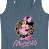 Women's - Disney - Minnie Leopard Print Graphic Racerback Tank - 2 of 4