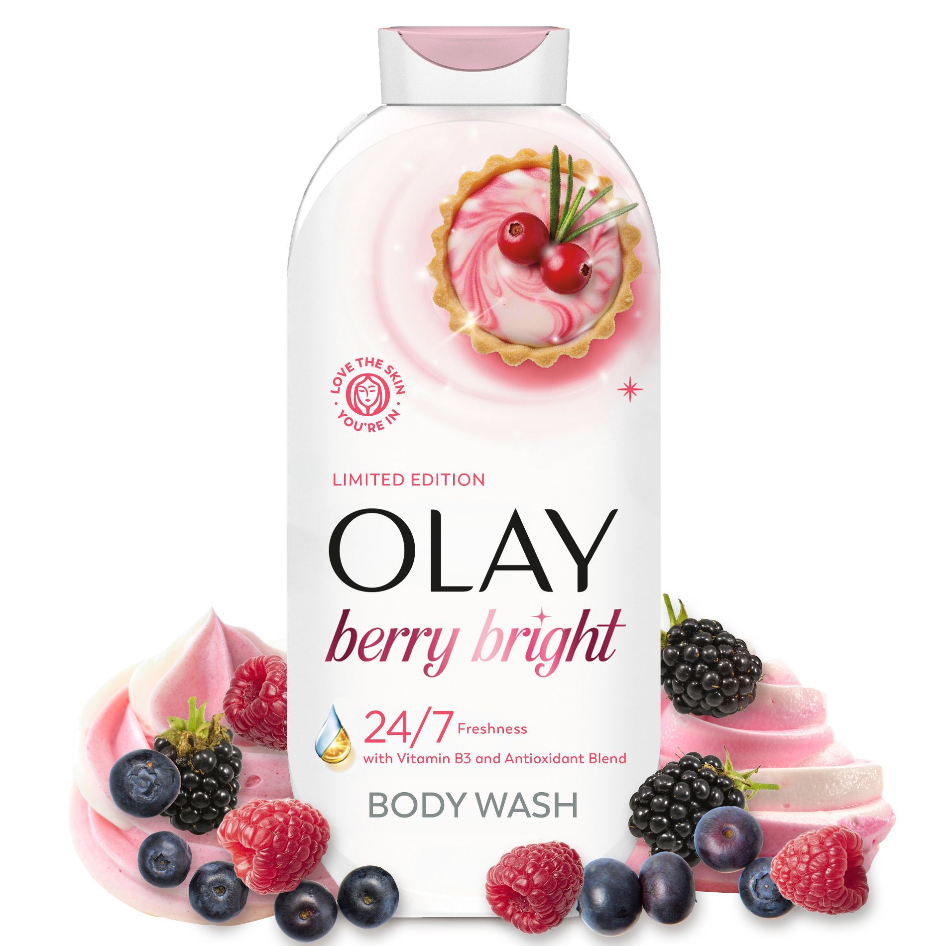 Olay BM Body Washes - Berry Bright - 22 fl oz