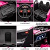 24V Kids Ride-On UTV Car with Remote Control, Spring Suspension, LED Lights, Music & USB, Metal Frame Battery Powered Electric Vehicle Toy - 3 of 4
