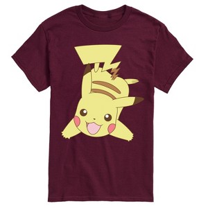Men's - Pokémon - Pika Red Cheeks Short Sleeve Graphic T-Shirt - 1 of 4