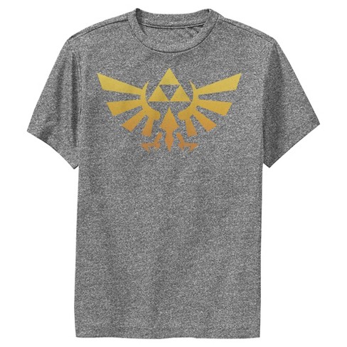 Boy's Nintendo Legend of Zelda Triforce Fade Performance Tee - image 1 of 3