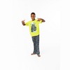 Sleep On It Boys 2-Piece Short-Sleeve Jersey Pajama Pants Set - 4 of 4